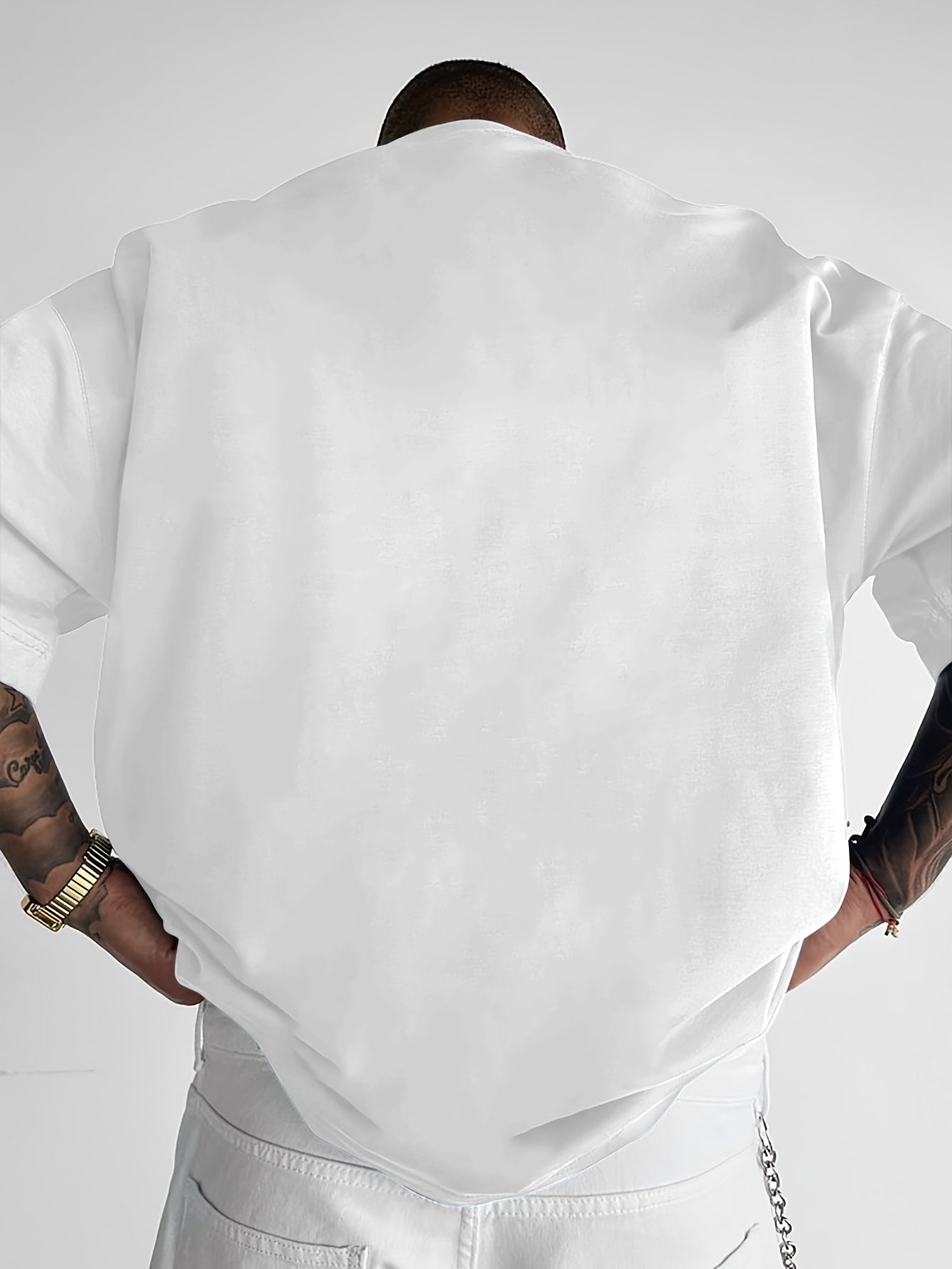 Men’s Oversized T-Shirt "Boston" – Urban Streetwear Style, Lightweight and Comfortable for Summer