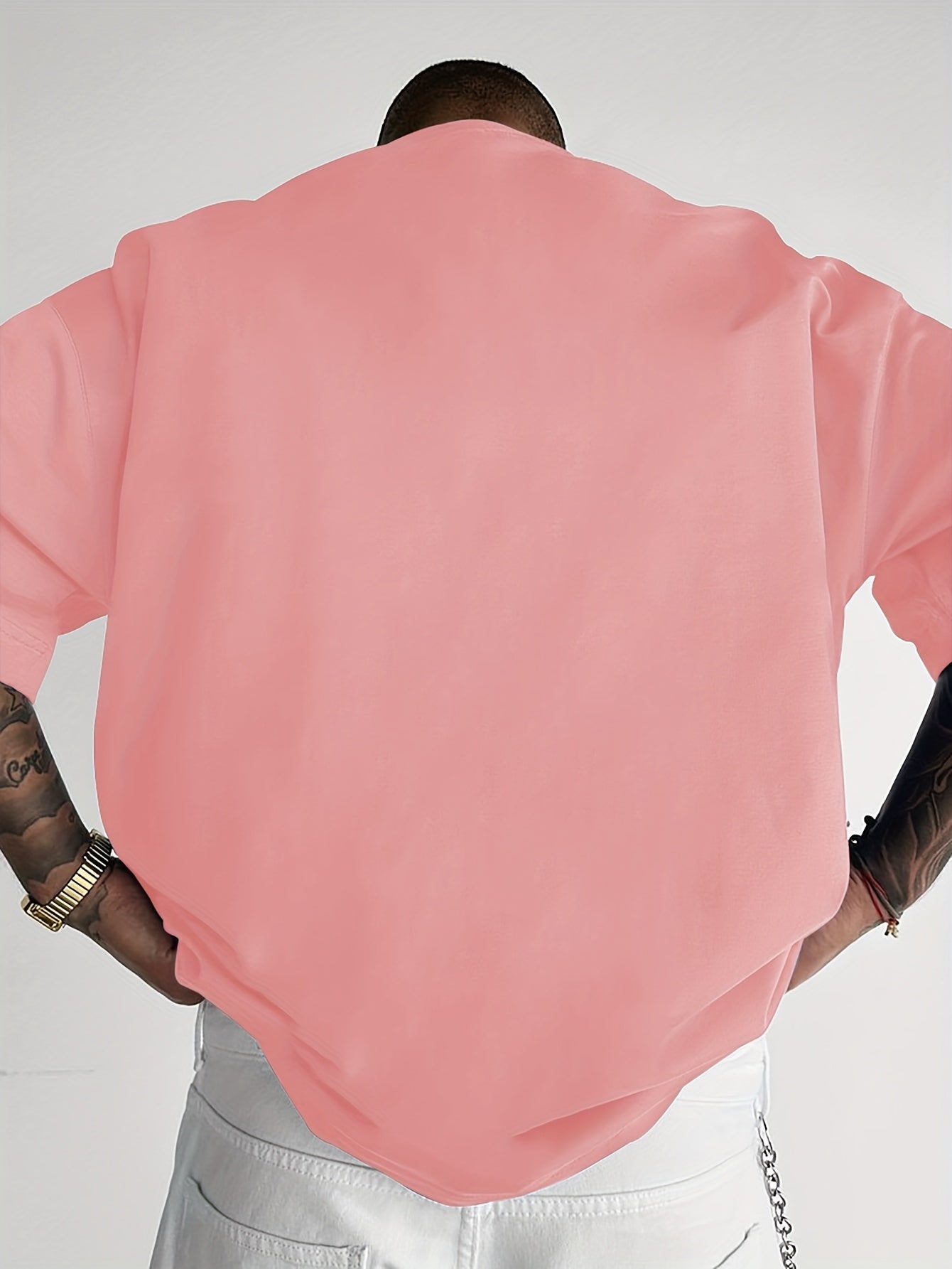 Men’s Oversized T-Shirt "Boston" – Urban Streetwear Style, Lightweight and Comfortable for Summer