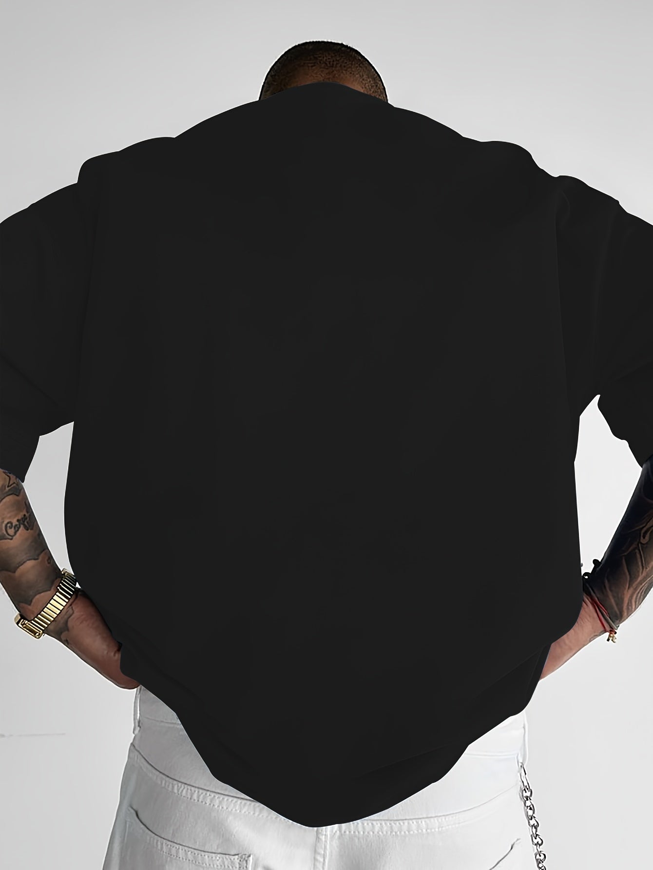 Men’s Oversized T-Shirt "Boston" – Urban Streetwear Style, Lightweight and Comfortable for Summer