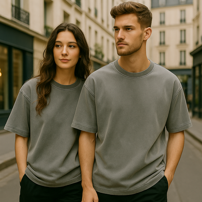 Vintage Oversized T-Shirt – 100% Premium Cotton