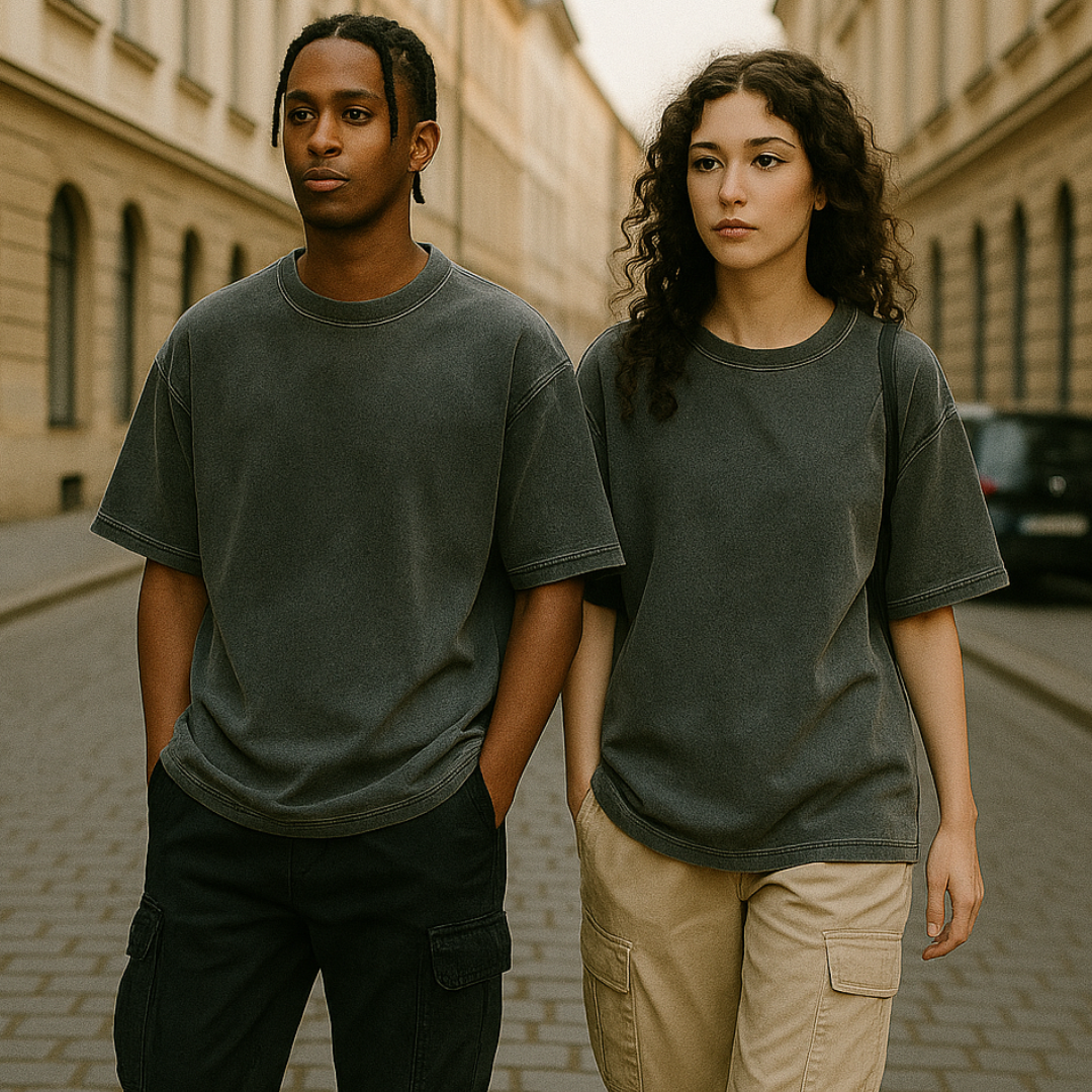 Vintage Oversized T-Shirt – 100% Premium Cotton