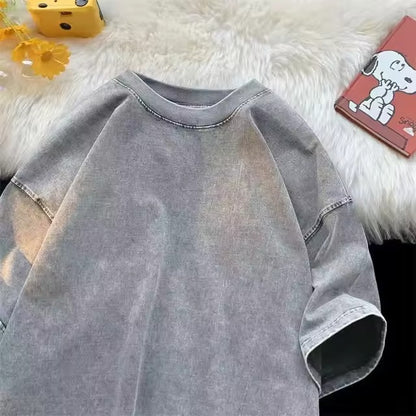 Vintage Oversized T-Shirt – 100% Premium Cotton